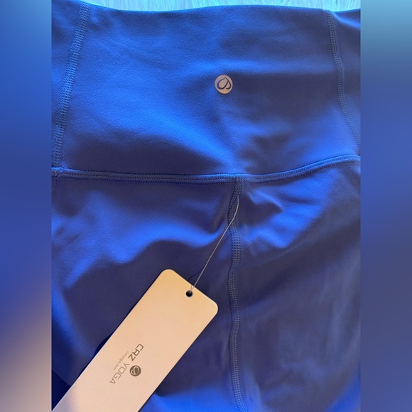 💙💙CRZ YOGA Women's Blue High-Waisted Leggings💙💙 - Picture 8 of 13